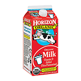 Horizon Organic Milk Vitamin D Added Left Picture